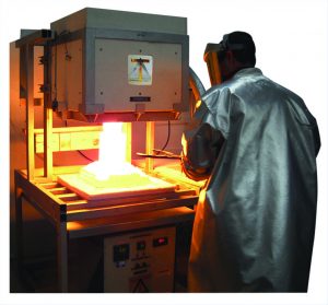 Deltech furnace in use in materials science